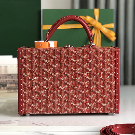 Goyard Grand Hotel Csomagtartó Táska G020015 Piros