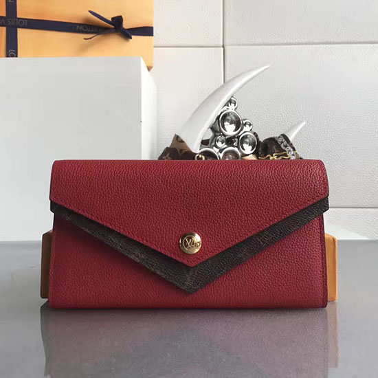 Louis Vuitton Dupla V Pénztárca Rubis M64317