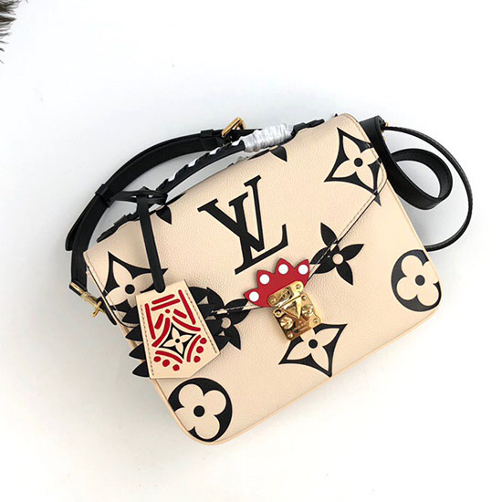 LV クラフティ ポシェット メティス クリーム M45384