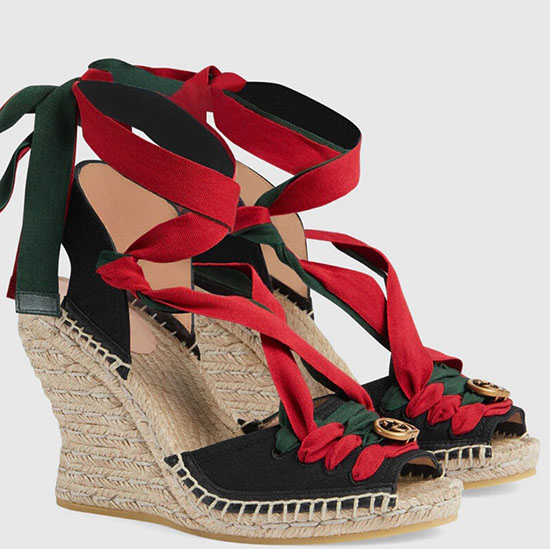 Gucci Sandalen Met Sleehak Sng082307