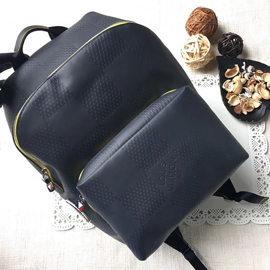 Louis Vuitton Damier Infini Leren Apollo Rugzak N44016