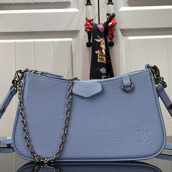 Louis Vuitton Gemakkelijk Tasje Met Riem Blauw M80471