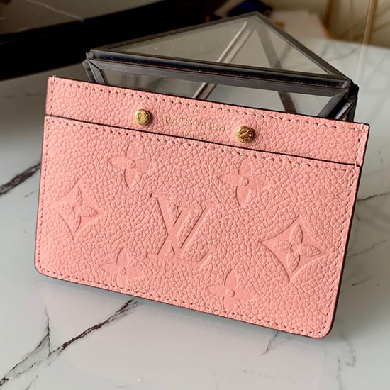 Louis Vuitton Kaarthouder Roze M69171