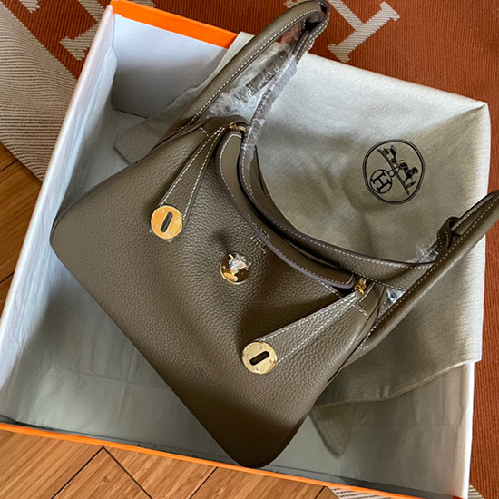 Hermes Clemence Lær Lindy Bag Hl1926301