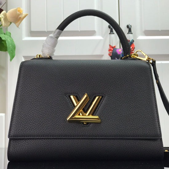 Louis Vuitton Twist Ett Håndtak Mm Svart M57093