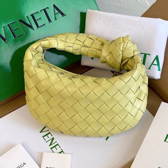 Bottega Veneta Mini Jodie żółta B6094033