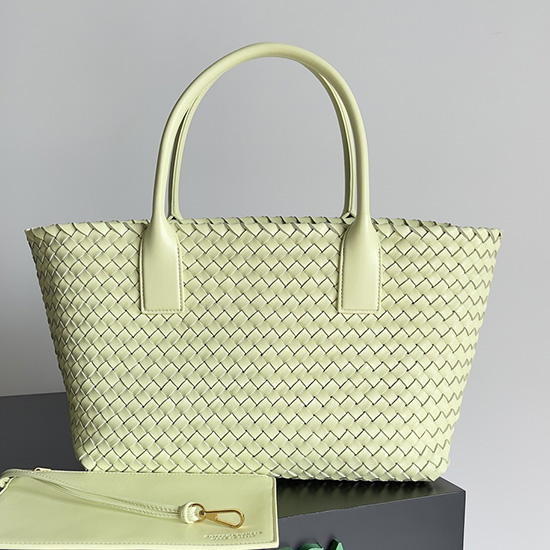 Bottega Veneta średni Cabat Cytrynowy Myty B608810