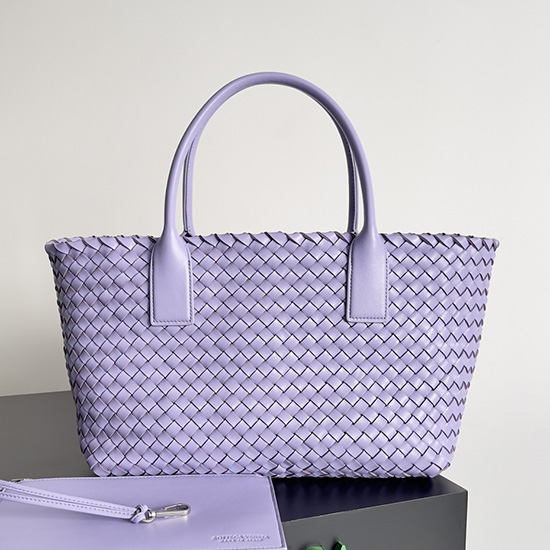 Bottega Veneta średni Cabat Fioletowy B608810