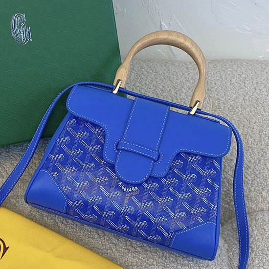 Goyard Mini Saigon Niebieski G6006