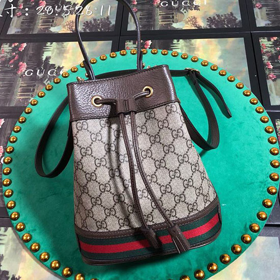 Gucci Ophidia Mała Torebka Typu Bucket GG 550621