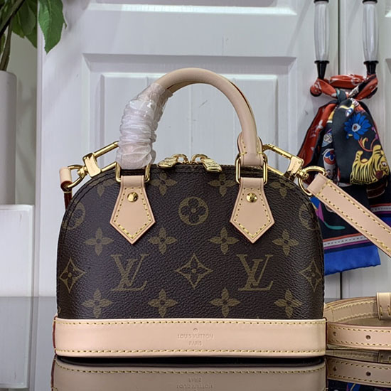 Louis Vuitton Nano Alma Beżowy M82717