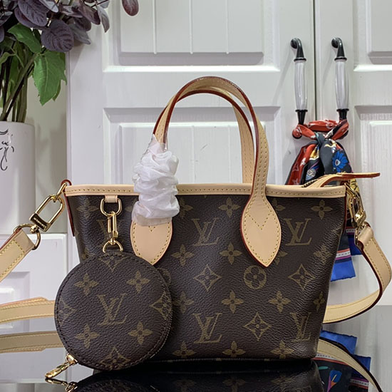 Louis Vuitton Neverfull BB Beżowy M46705