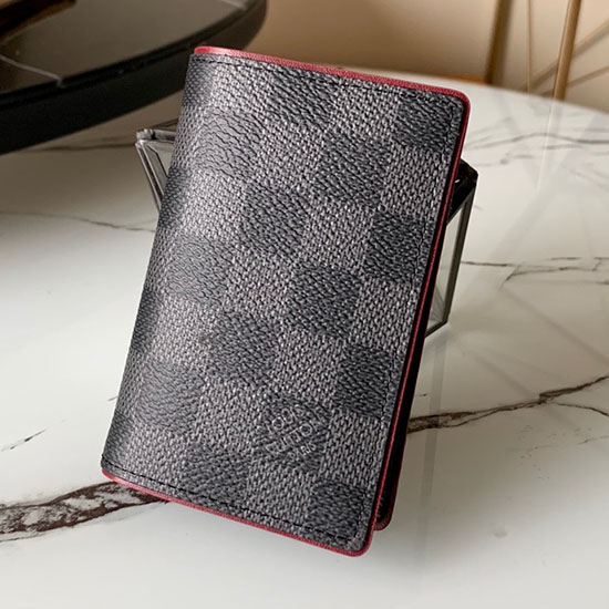 Organizer Kieszonkowy Louis Vuitton Czerwony N63257