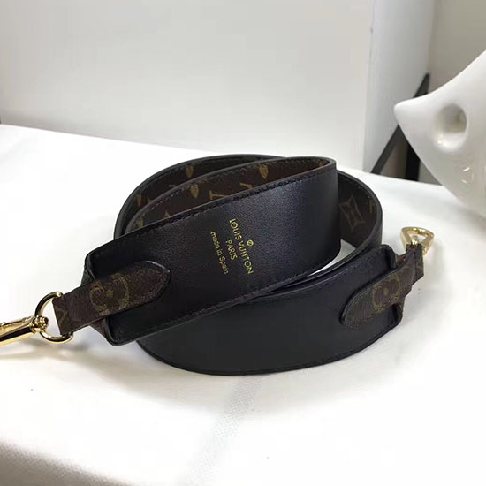 Pasek Na Ramię Louis Vuitton Bandouliere Z Monogramem Czarny J02287