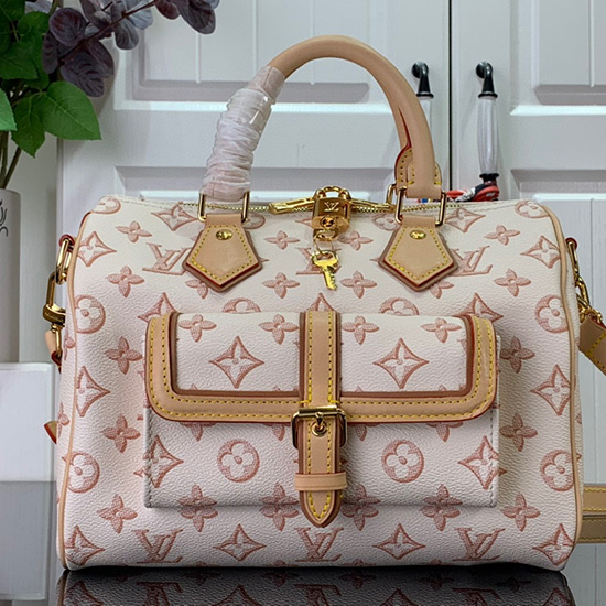 Torba Louis Vuitton Speedy Bandouliere 25 W Kolorze Beżowym M20852