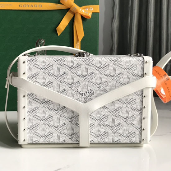 Torba Na Bagażnik Goyard Minaudiere G020177 Biała