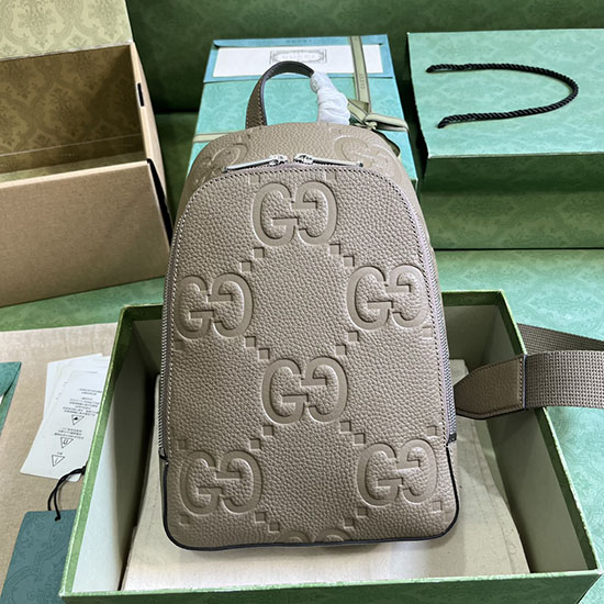 Bolsa Crossbody Gucci Jumbo Gg Verde 766937