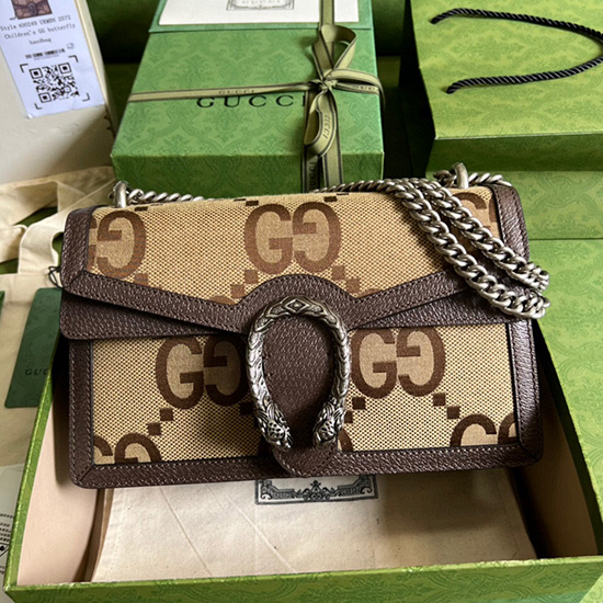 Bolsa De Ombro Pequena Gucci Dionysus Jumbo Gg 400249