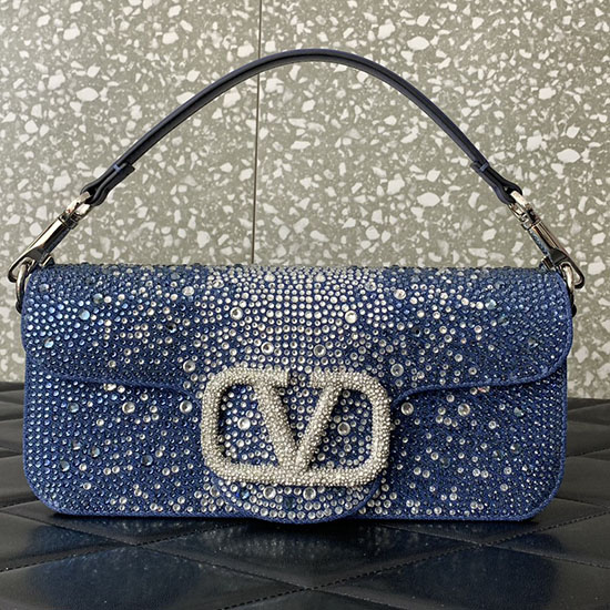 Bolsa De Ombro Valentino Loco Jeans V6030