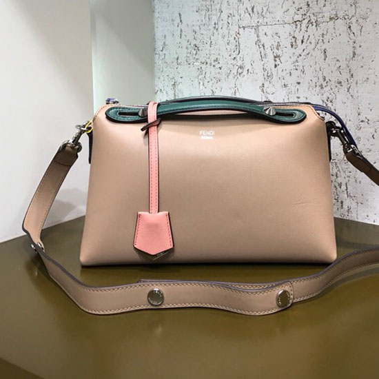 Bolsa Fendi By The Way Regular Boston Rosa F81491