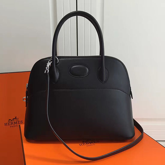 Bolsa Hermes Bolide 31 Em Couro Swift Preto Hb3101