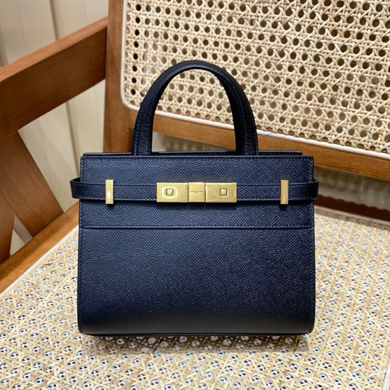 Bolsa Saint Laurent Grão Manhattan Nano Preta 593741