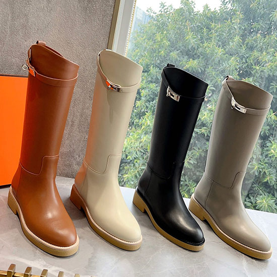 Botas De Couro Hermes Snh091301