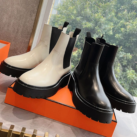 Botas De Couro Hermes Snh091302