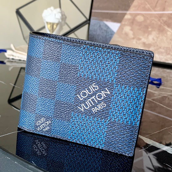 Carteira Múltipla Louis Vuitton Azul N60434