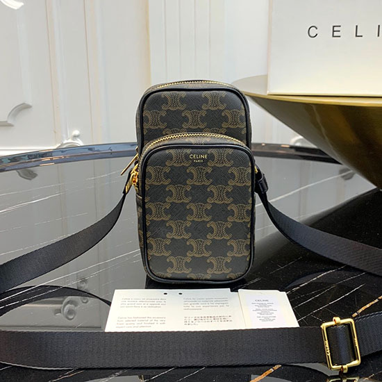 Celine Mini Bolsa Mensageiro De Bolso C190832