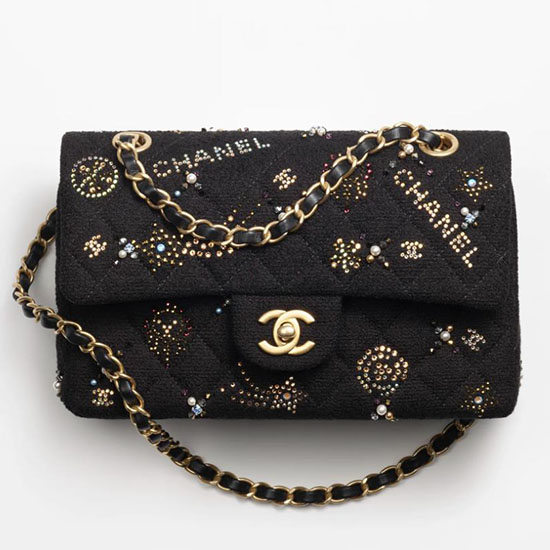 Pequena Bolsa Chanel Clássica A01113