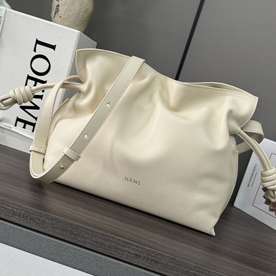 Loewe средний клатч фламенко из ангоры L262386