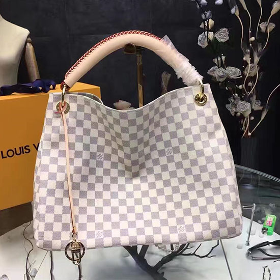 Louis Vuitton Damier Azur холст вычурный мм N41174