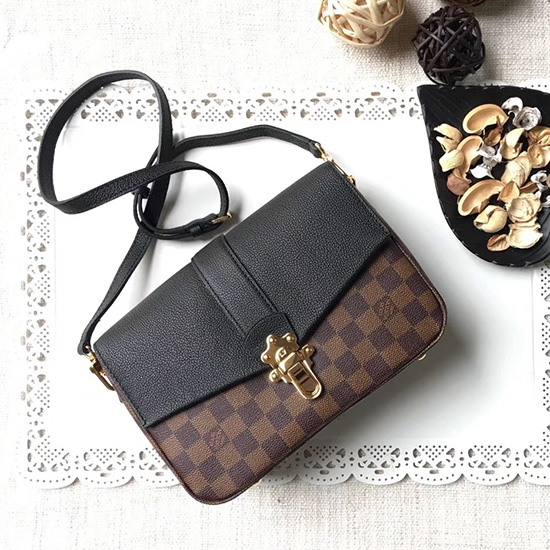 Louis Vuitton Damier Ebene холст Клэптон Нуар N42442