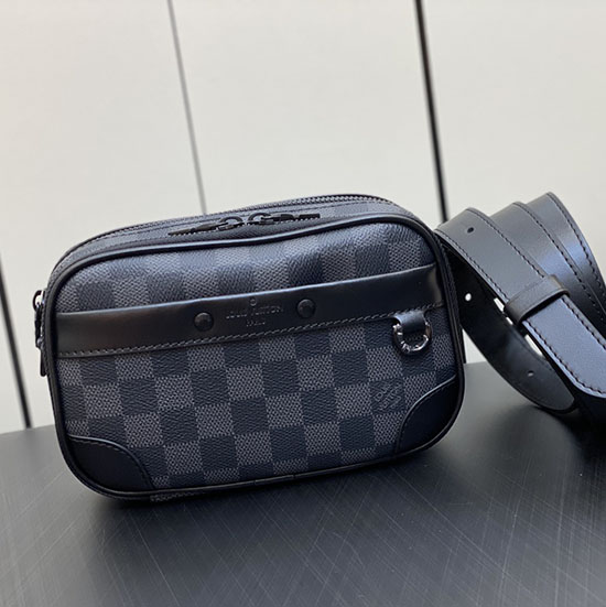 Louis Vuitton Damier графитовый нано-альфа M82801