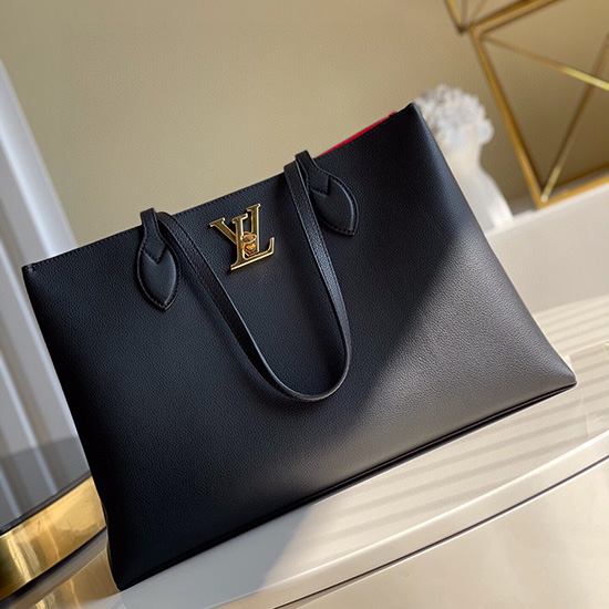 Louis Vuitton Lockme шоппер черный M57346