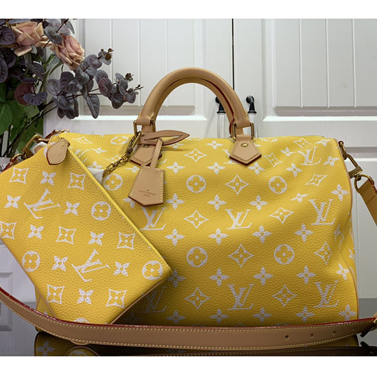 Louis Vuitton Speedy P9 бандульер 40 желтый M24419