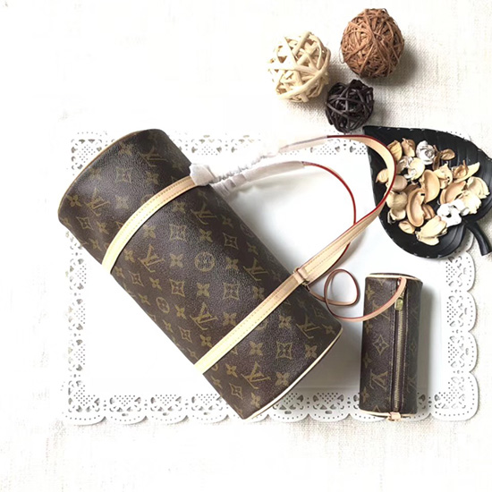 Louis Vuitton канва Papillon 30 M51385 с монограммой