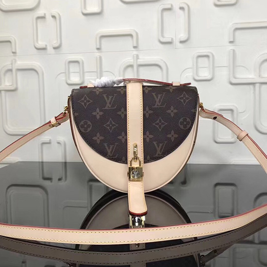 Канва Louis Vuitton Monogram с замком шантильи бежевого цвета M43590