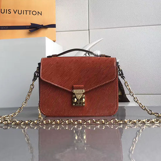 Клатч Louis Vuitton Metis Mini оранжевый M54991