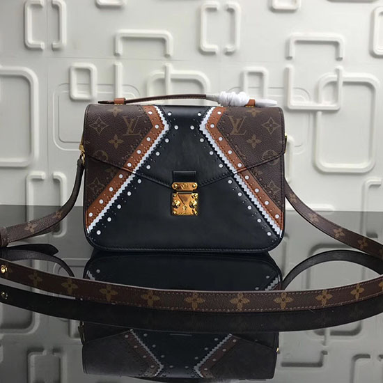 Сумка из канвы с монограммой Louis Vuitton Metis мм M43488