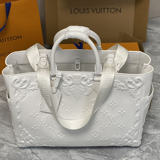 Сумка-платформа Louis Vuitton белая M21841