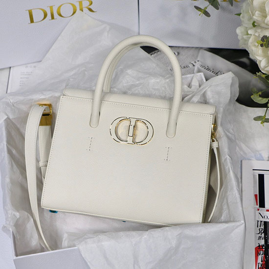 Сумка-тоут Dior Medium St Honore белого цвета M8012