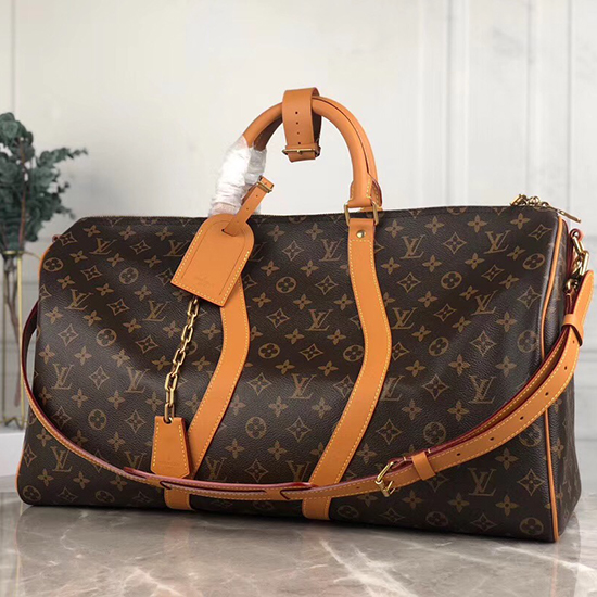 Холщовый бандульер Louis Vuitton Monogram 50 M44474