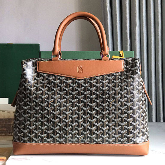 Чехол для документов Goyard Cisalpin G20235 коричневый