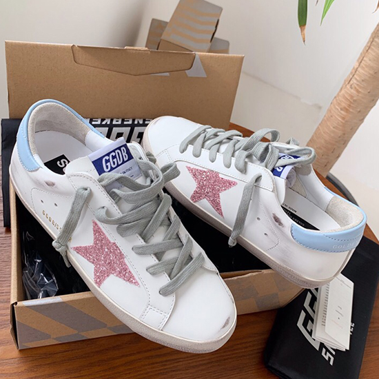 кроссовки Golden Goose из телячьей кожи Gg07702