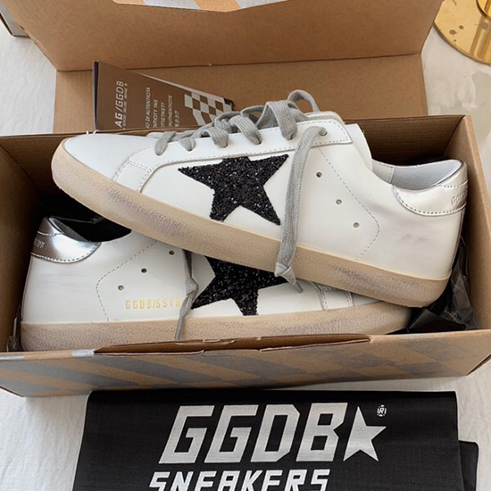 кроссовки Golden Goose из телячьей кожи Gg07719