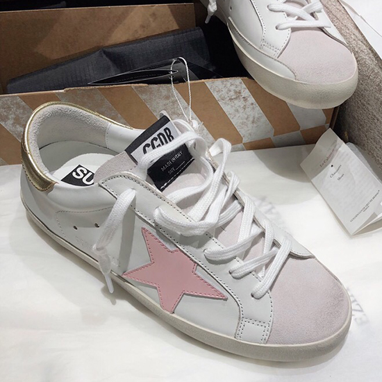 кроссовки Golden Goose из телячьей кожи Gg07733