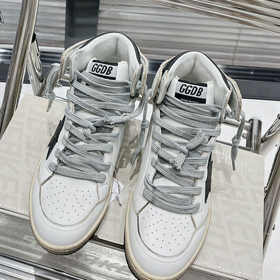 кроссовки Golden Goose из телячьей кожи Sng082616