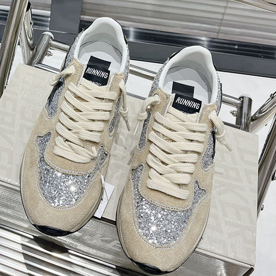 кроссовки Golden Goose из телячьей кожи Sng082619